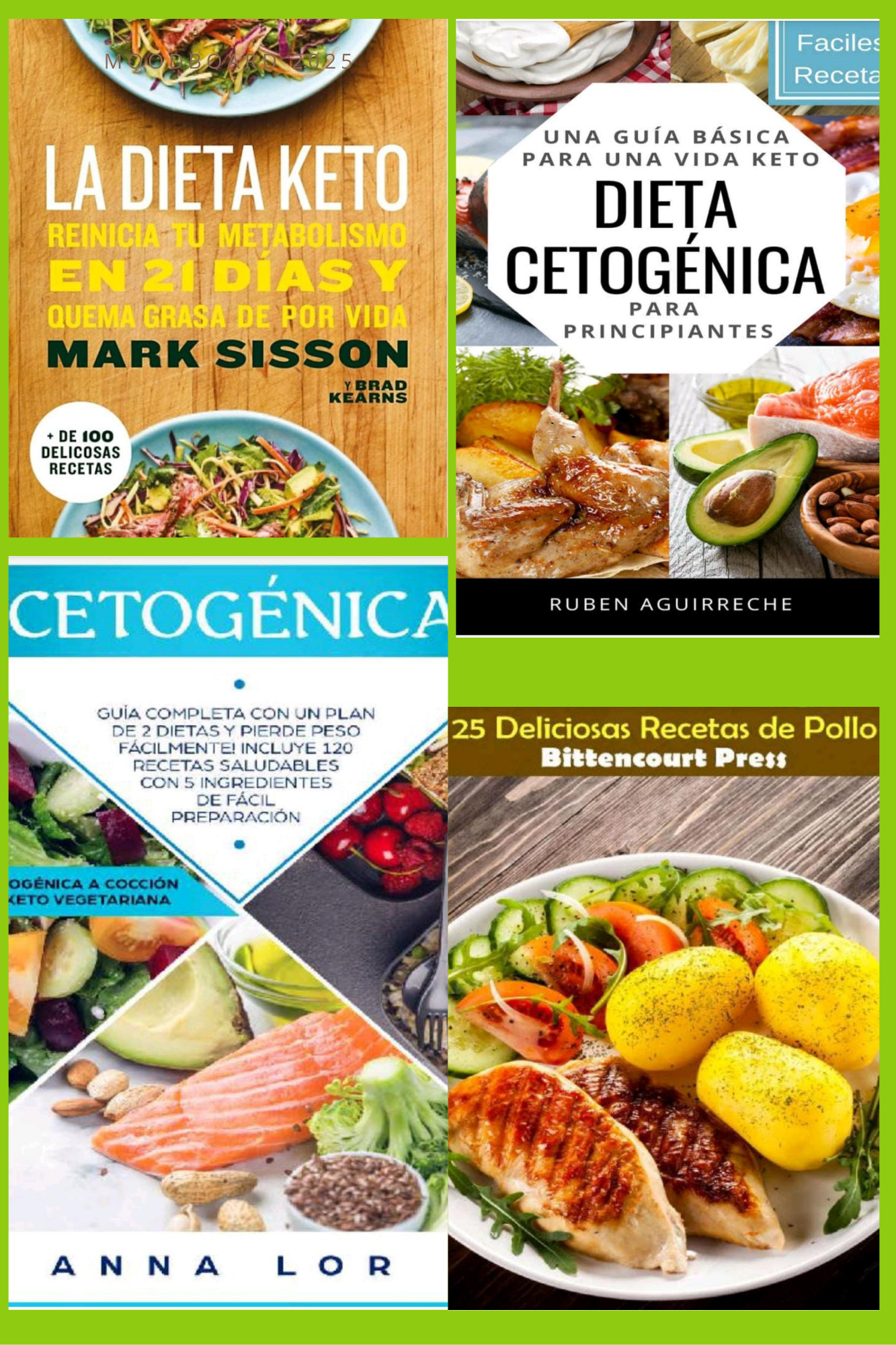 4 libros Keto Fácil: Resultados Rápidos, Vida Saludable